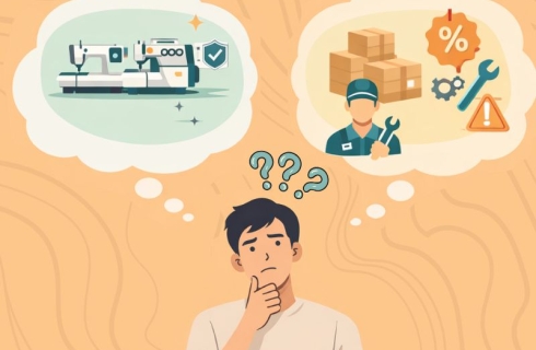 Mua trọn bộ hay mua sỉ thiết bị may khi mới kinh doanh