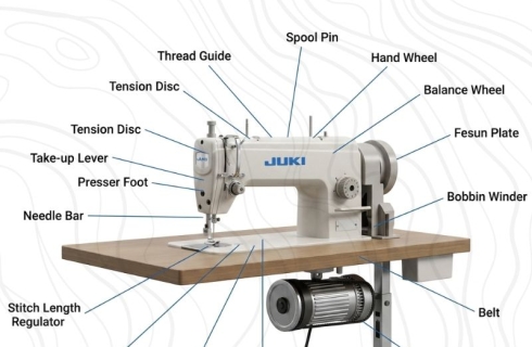 Một số thuật ngữ máy may tiếng Anh giúp đọc manual dễ hơn