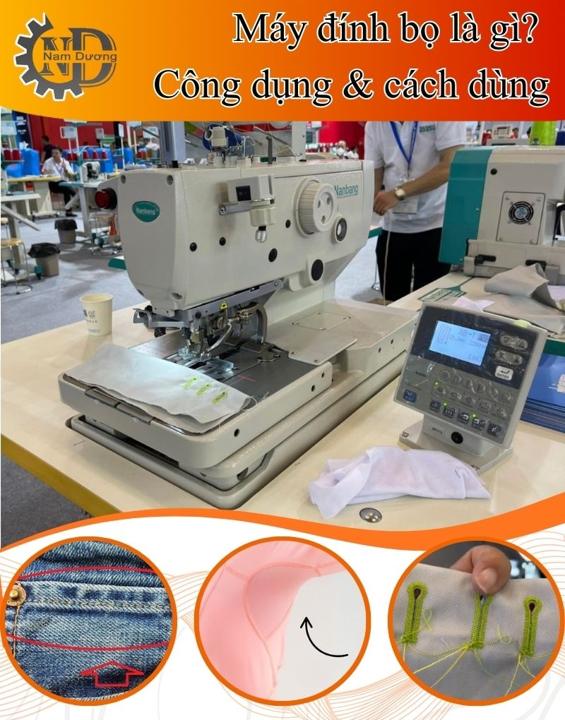 Máy đính bọ là gì? Phân loại và cách dùng hiệu quả