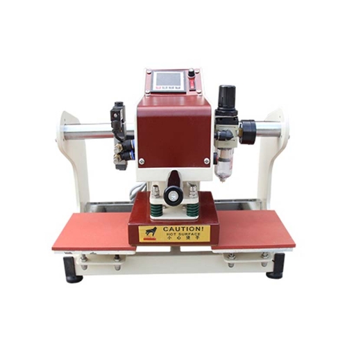 Máy Ép Nhiệt Logo 2 Mâm Ép 15x15 bán tự động