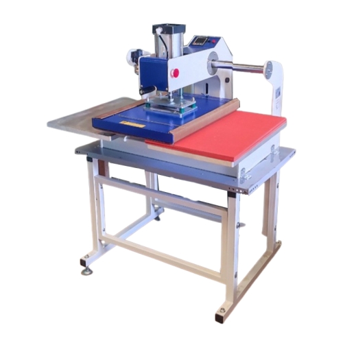 MÁY ÉP NHIỆT LOGO CHẠY BẰNG KHÍ NÉN MÂM ÉP DỌC 40x60 CM
